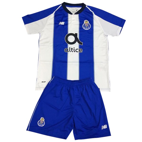 Camiseta Oporto Primera equipación Niños 2018-2019 Blanco Azul